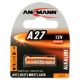 Μπαταρία ασύρματης παγίδας Ansmann A27 Alkaline Batterie 12V