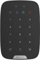 AJAX - KEYPAD PLUS BLACK Ασύρματο πληκτρολόγιο αφής με ενσωματωμένο Proximity Reader, σε μαύρο χρώμα.