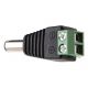 CAB-RC01A POWER CONNECTOR MALE Screw για τροφοδοσία κάμερας 12v