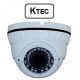 Κάμερα D200VW KTEC 2MP Dome 4 in 1 AHD / TVI / CVI / CVBS 2.8-12mm Lens