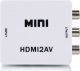 ACTRON Μετατροπέας HDMI01 HDMI to AV VIDEO Converter